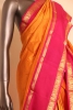 Checks & Contrast Pure South Silk Saree